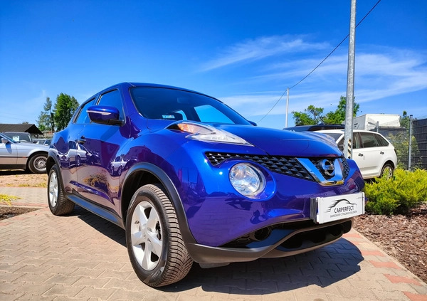 Nissan Juke cena 37500 przebieg: 117500, rok produkcji 2014 z Łaszczów małe 466